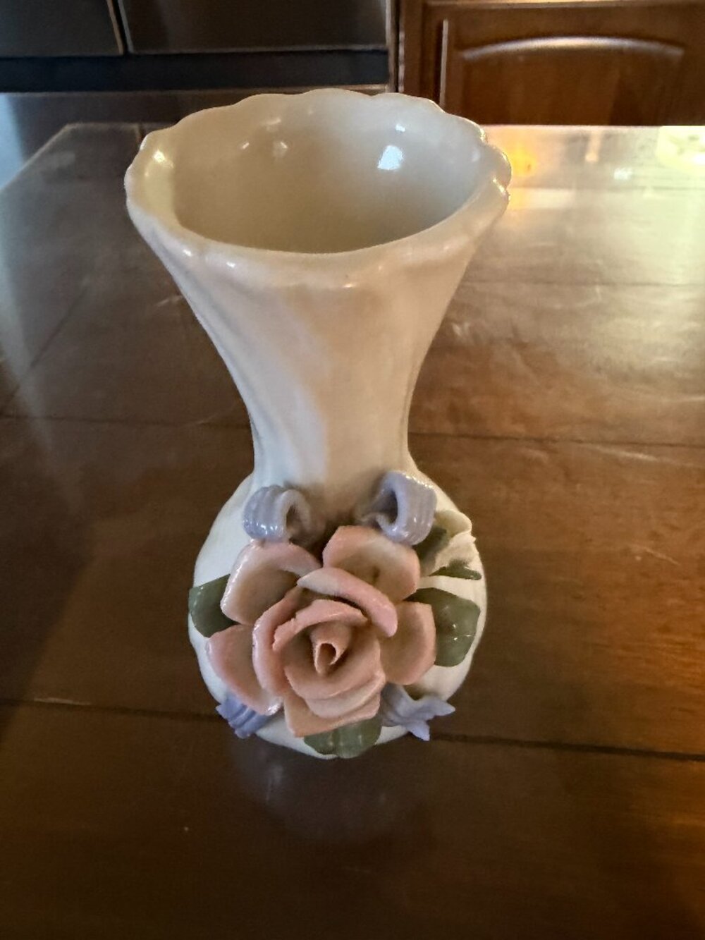 Vintage porcelain miniature bud vase
